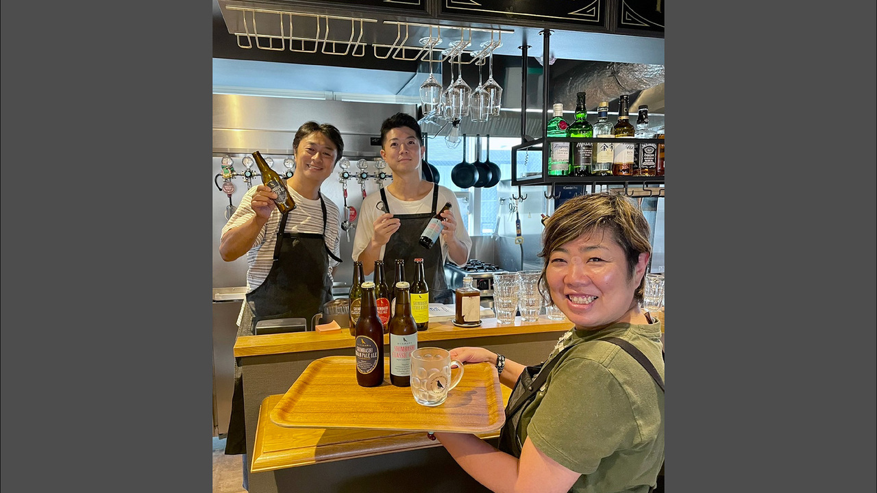 ビアランド汐留 KUNISAWA BREWING で働く人の写真1枚目