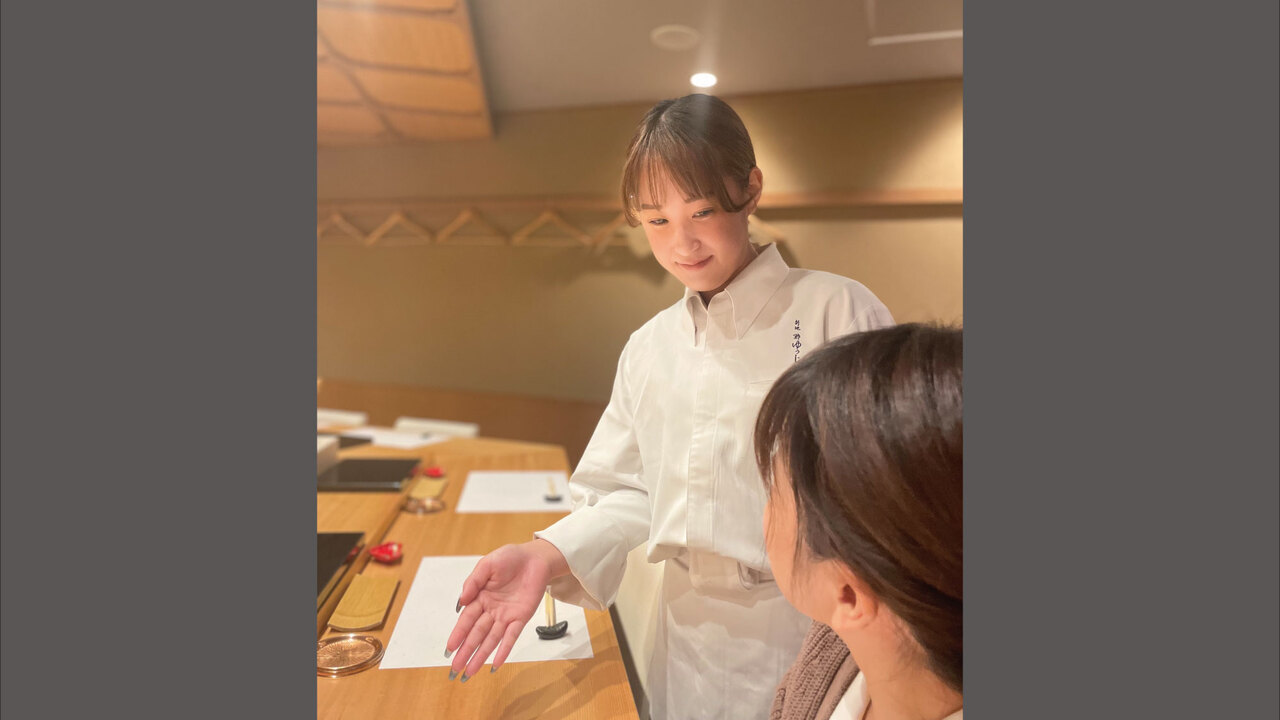 新地 鮓 ゆうじろうで働く人の写真2枚目