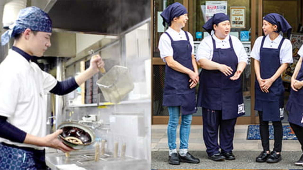 資さんうどんで働く人の写真1枚目