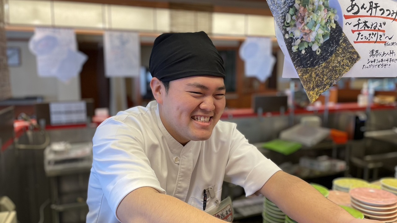回転寿司 根室花まるで働く人の写真2枚目