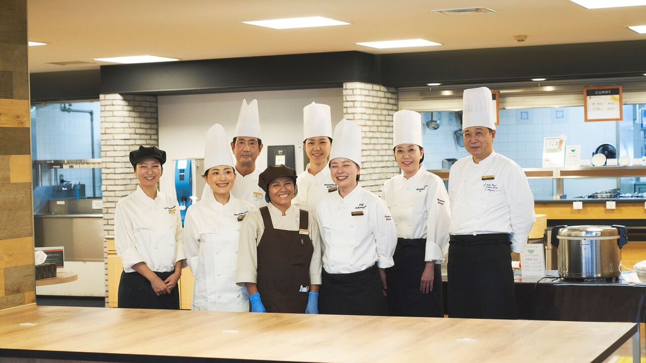 コンパスグループ・ジャパン株式会社で働く人の写真1枚目