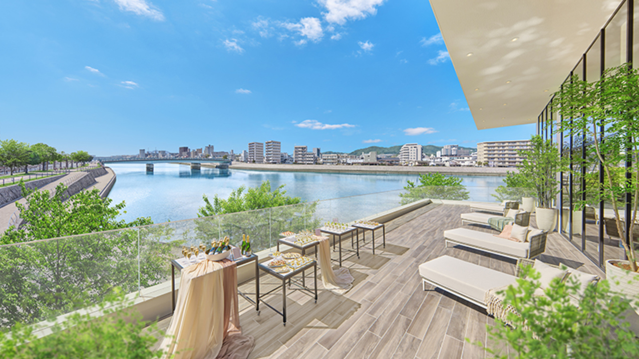ザ・リバーサイドテラス広島ツリーズスクエア​​​​​​​の事業内容の写真1枚目