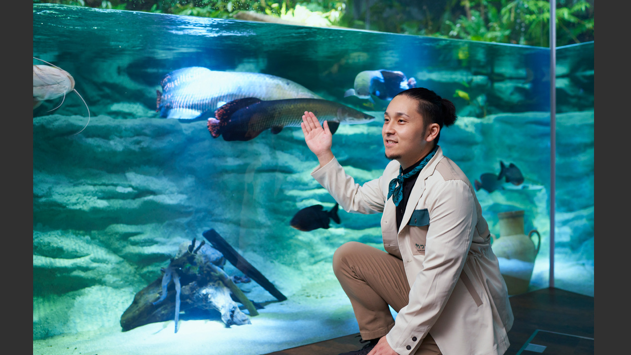 カワスイ 川崎水族館で働く人の写真1枚目
