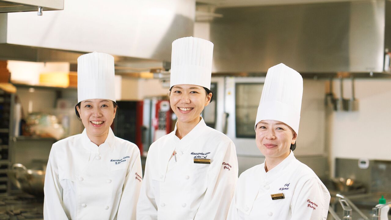 コンパスグループ・ジャパンで働く人の写真2枚目