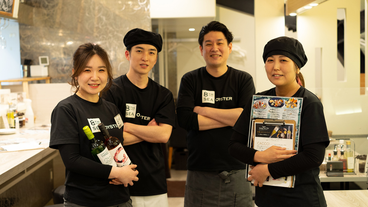 The Cave de Oyster|料理長・料理長候補の求人画像1枚目